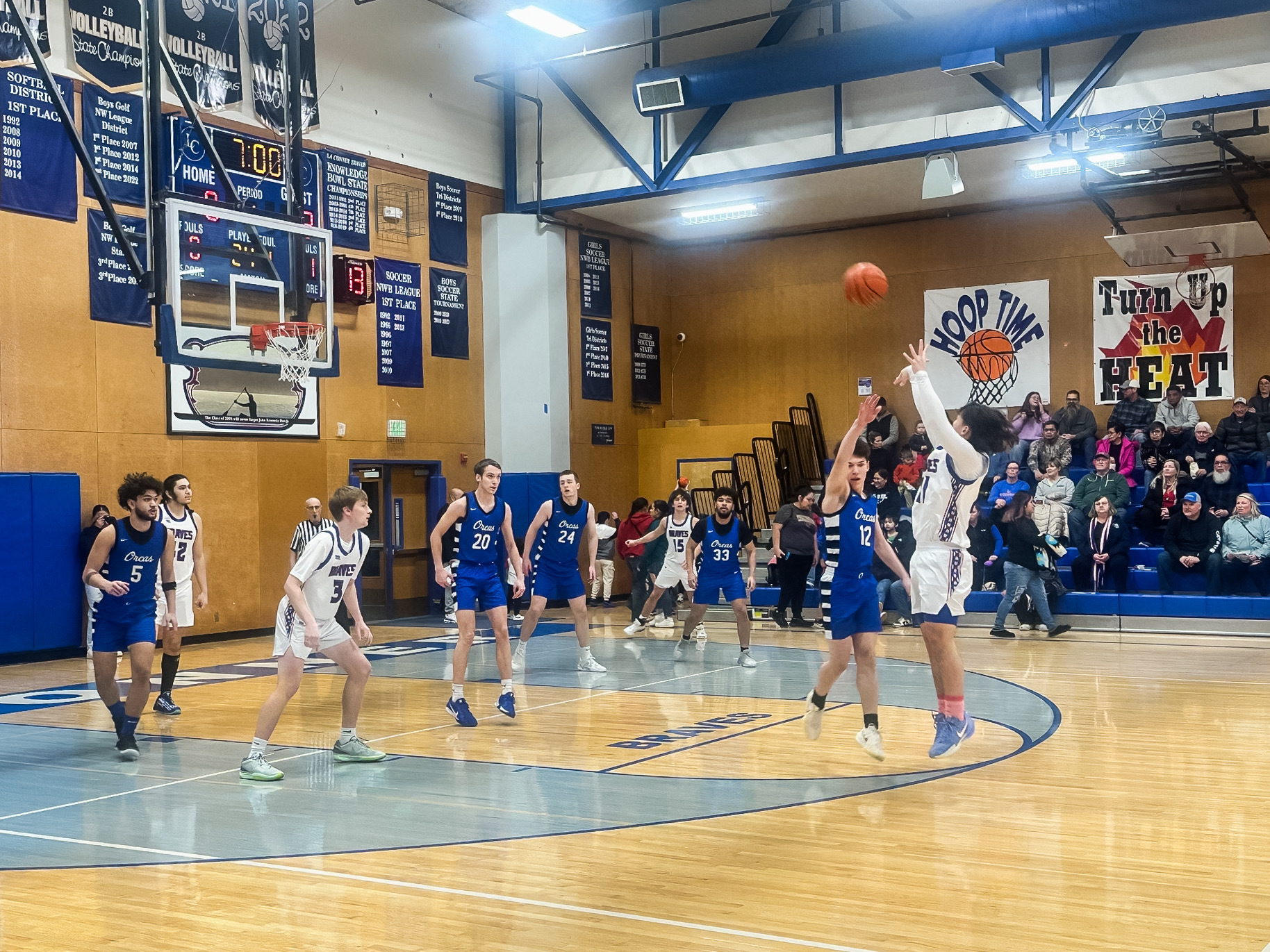 La Conner’s Strong Defense Secures Bi-District Win Over Orcas Island