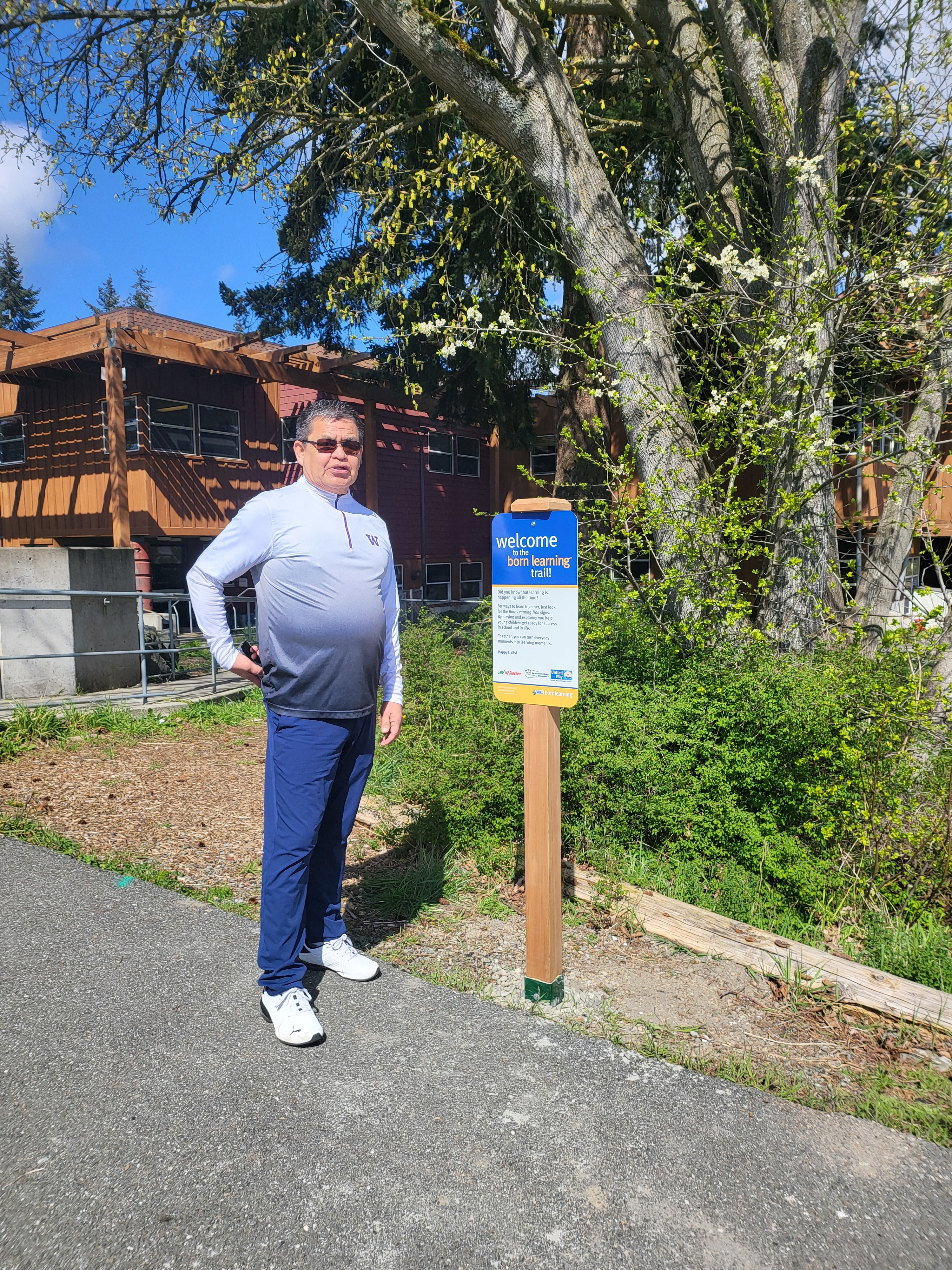 Born Learning Trail signs come to Swədəbš Park