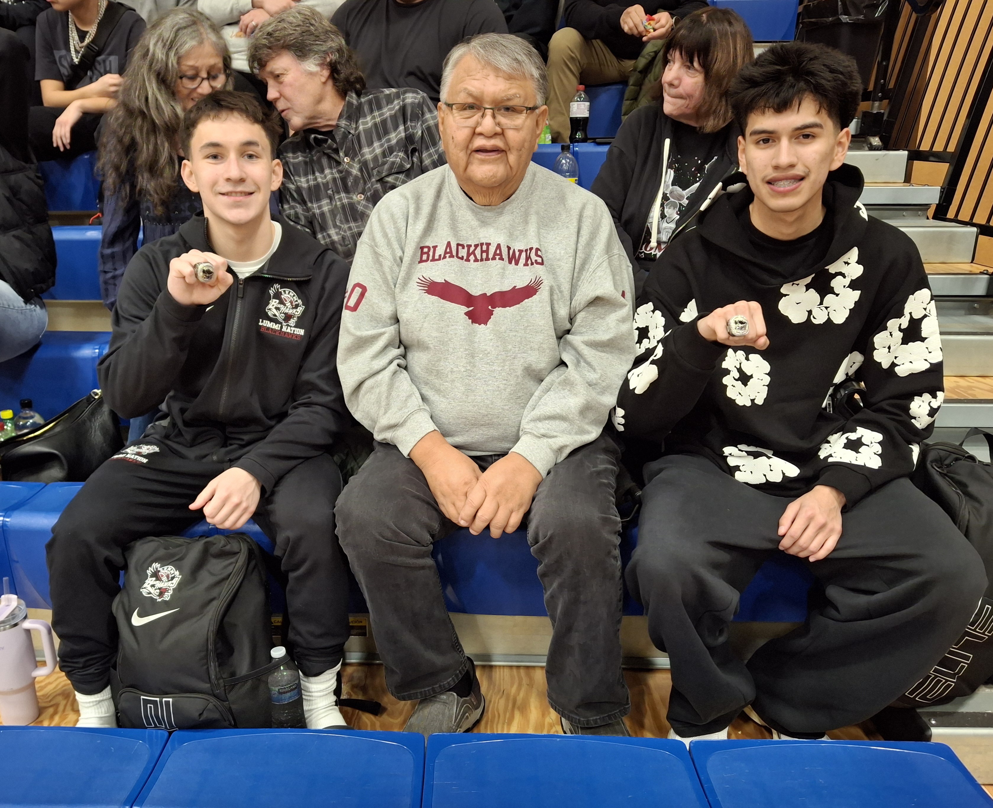 Lummi hoops stars with local ties shine off the court with state title rings  