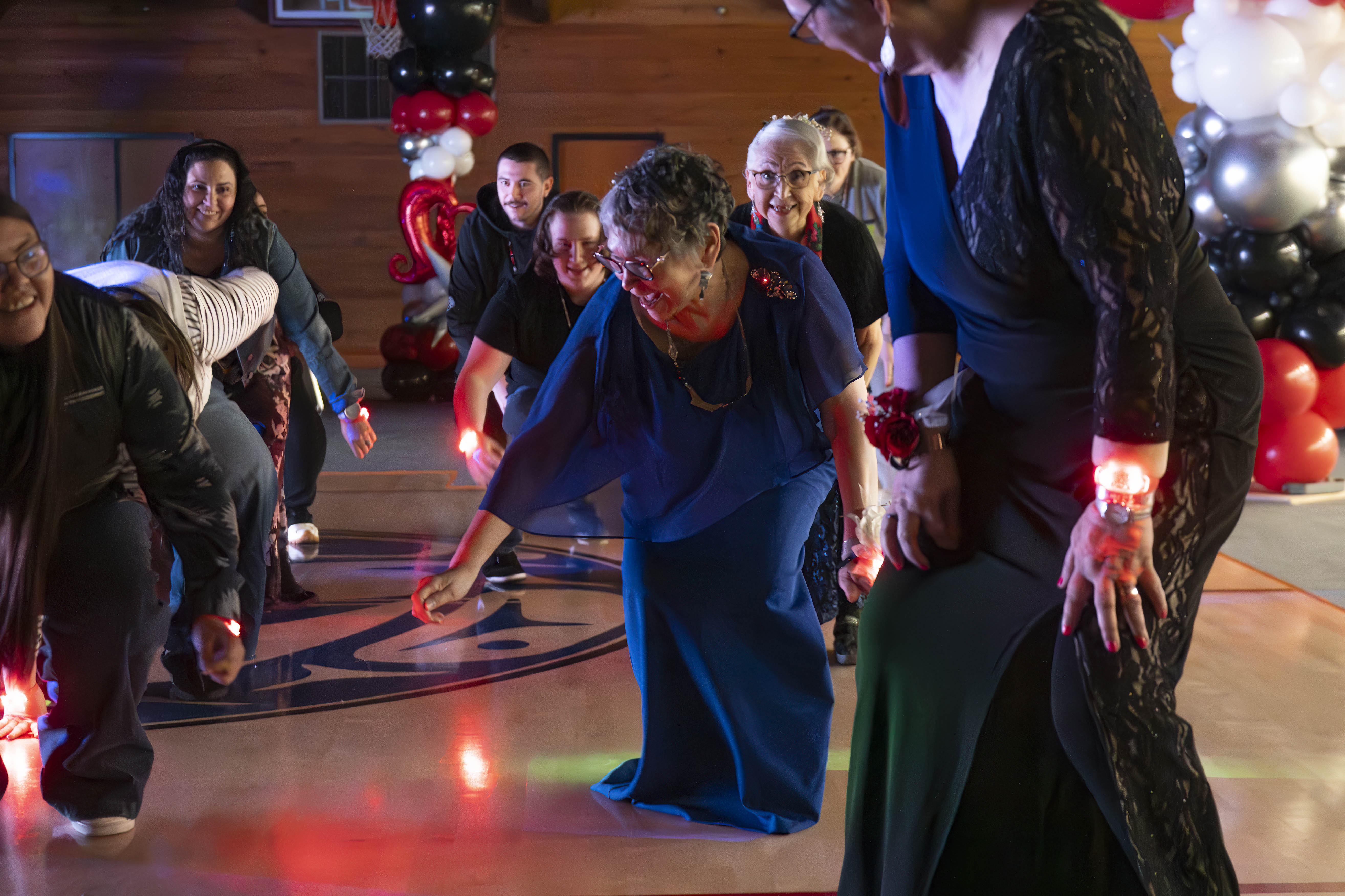 Swinomish elders take the prom floor